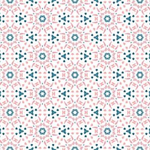 Pattern design en colores rosa